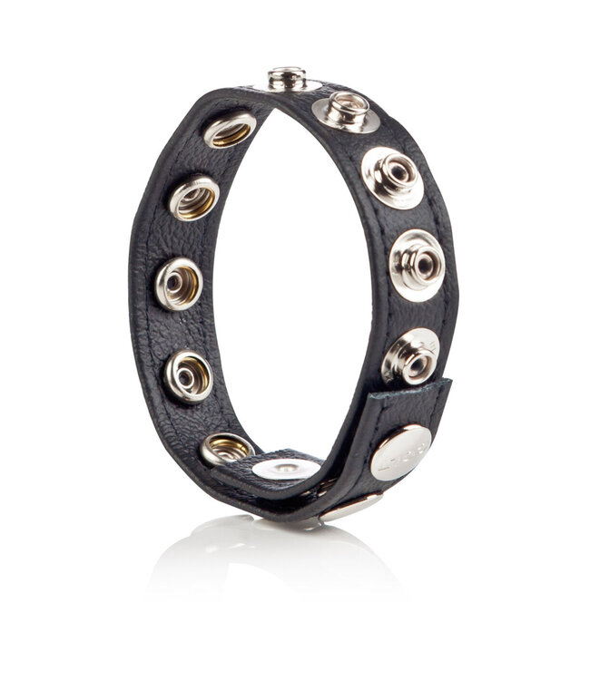 CalExotics COLT Leather C/B Strap 8-Snap Fastener