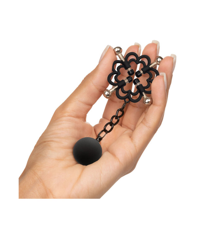 CalExotics Nipple Grips Power Grip 4-Point Weighted Nipple Press