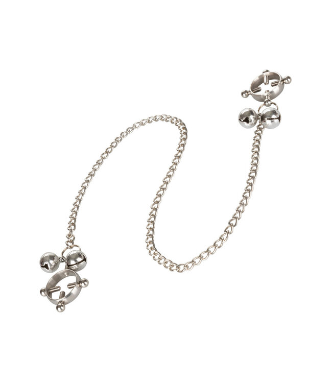 CalExotics Nipple Grips 4-Point Nipple Press with Bells