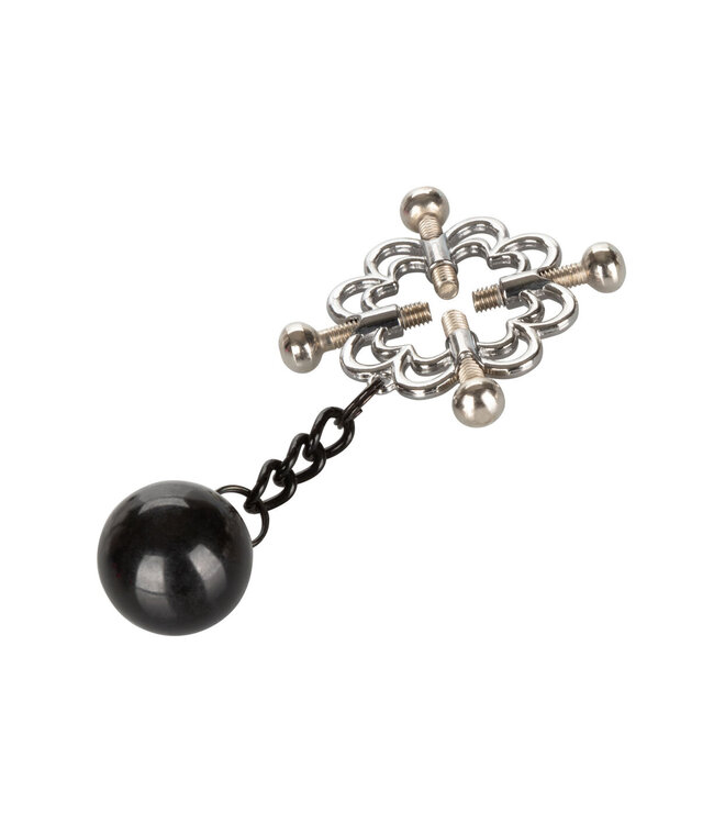 CalExotics Nipple Grips 4-Point Weighted Nipple Press