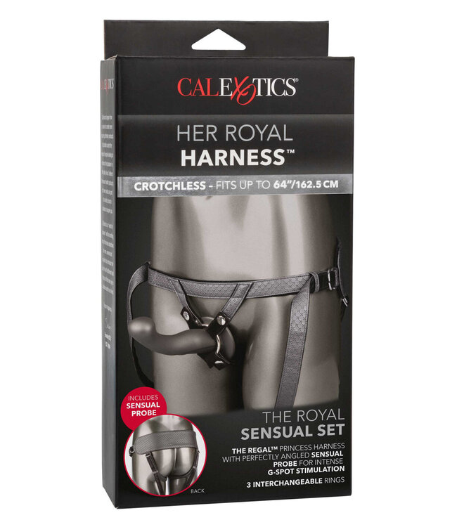 CalExotics Her Royal Harness The Royal Sensual Set
