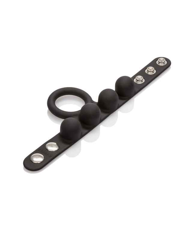 CalExotics Silicone Medium Weighted C-Ring Ball Stretcher