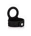 CalExotics Silicone Tri-Snap Scrotum Support Ring - Medium