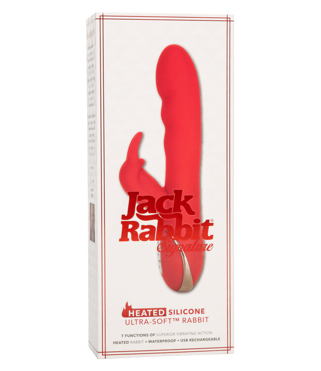 CalExotics Jack Rabbit Signature Heated Silicone Ultra-Soft Rabbit