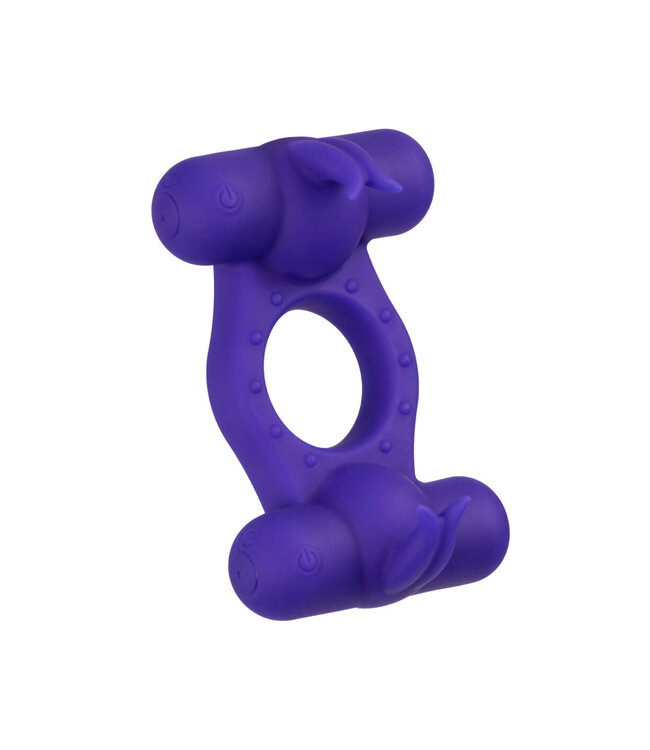 CalExotics Silicone Rechargeable Triple Orgasm Enhancer