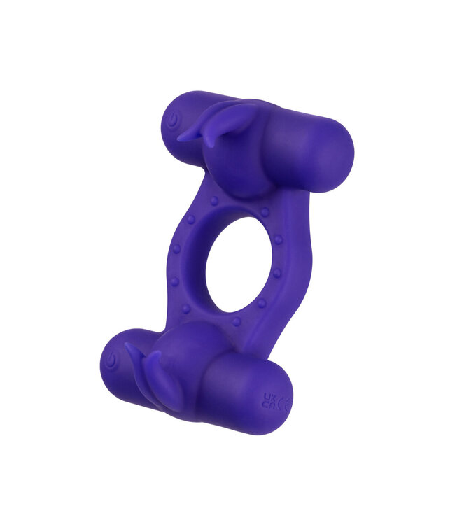 CalExotics Silicone Rechargeable Triple Orgasm Enhancer