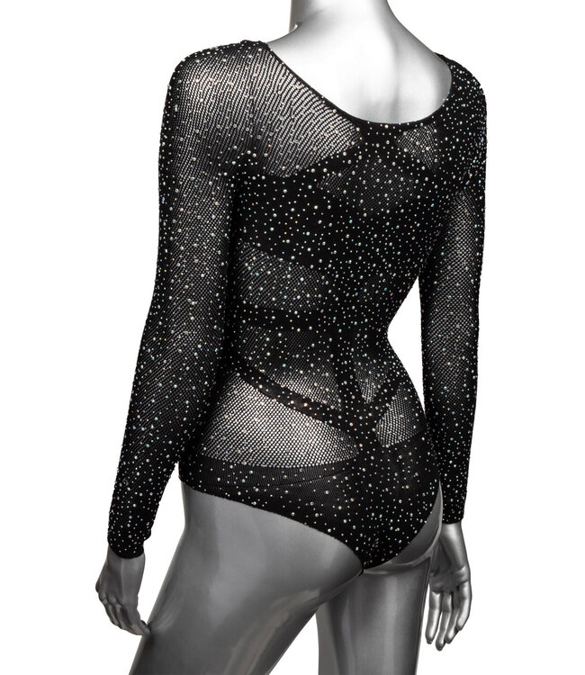 CalExotics Radiance Plus Size Long Sleeve Body Suit