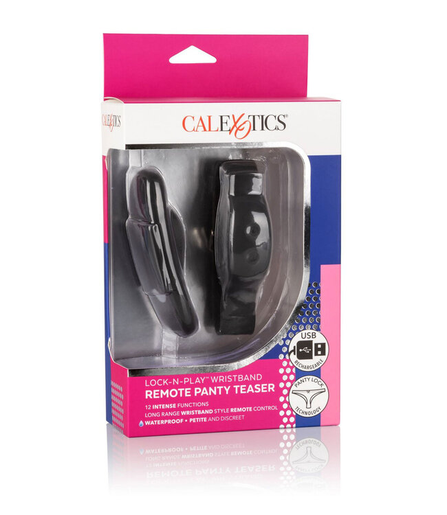 CalExotics Lock-N-Play Wristband Remote Panty Teaser