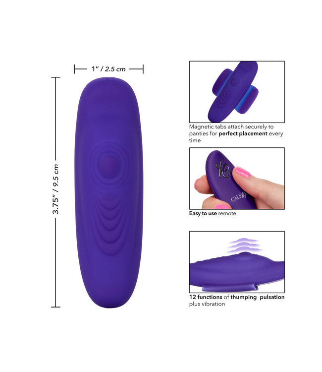 CalExotics Lock-N-Play Remote Pulsating Panty Teaser