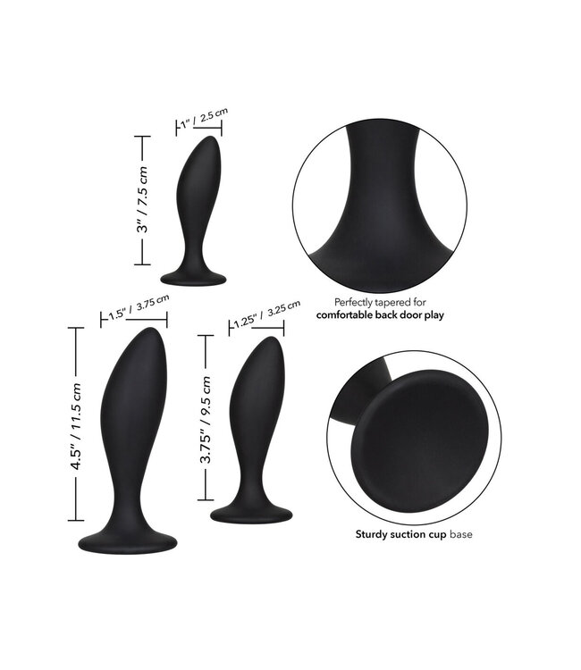 CalExotics Silicone Anal Curve Kit
