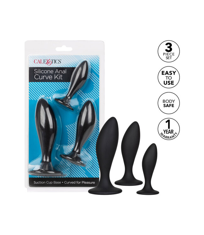 CalExotics Silicone Anal Curve Kit