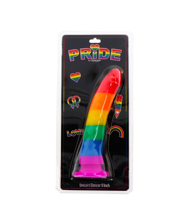 ToyJoy Pride Unicorn Dancer 8'
