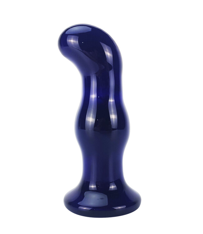 ToyJoy Buttocks Gleaming Vibrating Glass Plug
