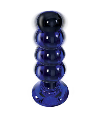 ToyJoy Buttocks Radiant Vibrating Glass Plug