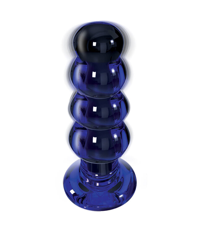 ToyJoy Buttocks Radiant Vibrating Glass Plug