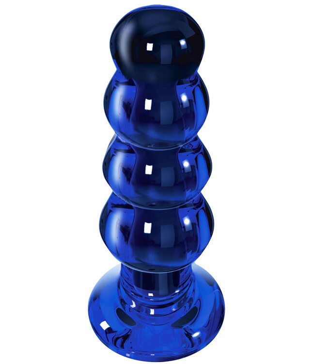 ToyJoy Buttocks Radiant Vibrating Glass Plug