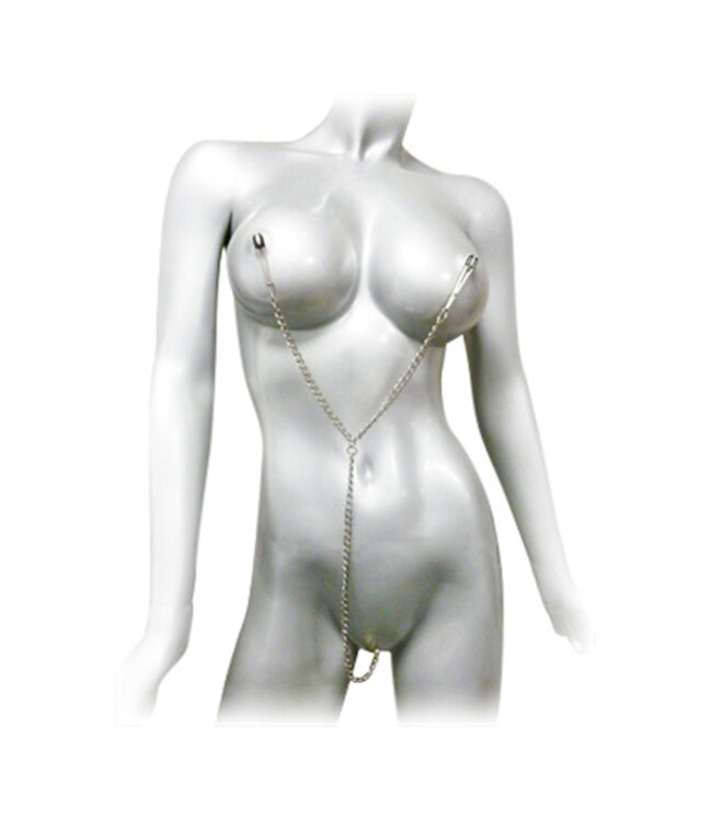 Tepel en clitoris klemset