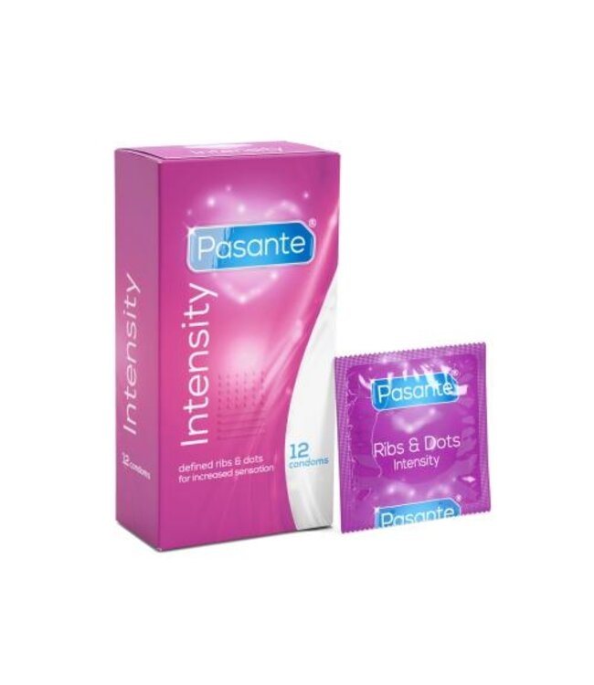 Pasante Ribs & Dots condooms 12 stuks