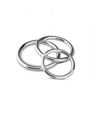 Sinner Gear Unbendable Sinner - Metalen Cock- En Balring Set