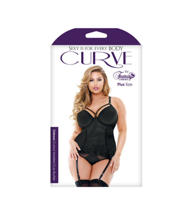 Odessa Jarretelkorset - Zwart