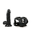 Ouch Realistische dildo met strap-on harnas