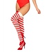 Obsessive Kissmas Gestreepte Kerst Kousen