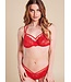 Obsessive 2-Delige Kanten BH Set - Rood