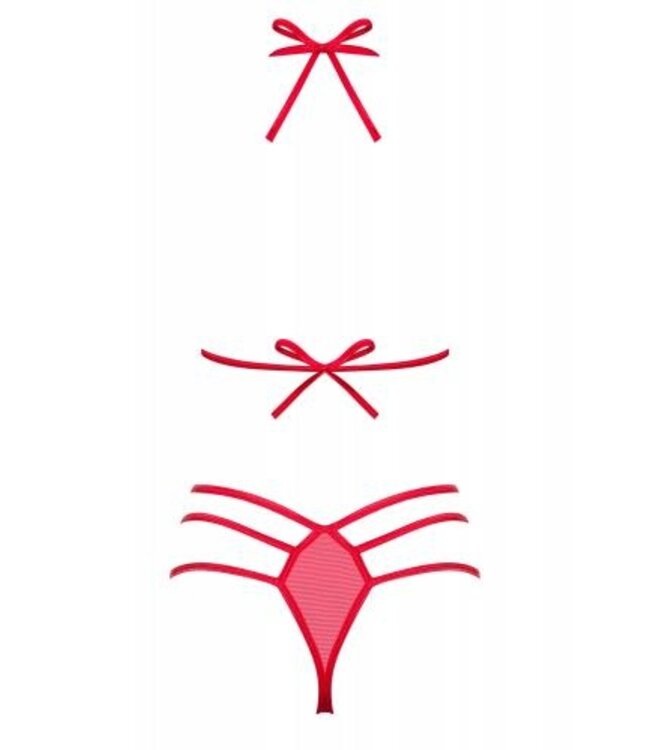 Giftella 2-Delige Set - Rood