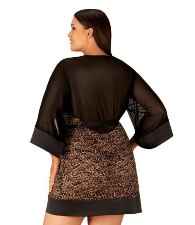 Allunes Kimono - Luipaardprint