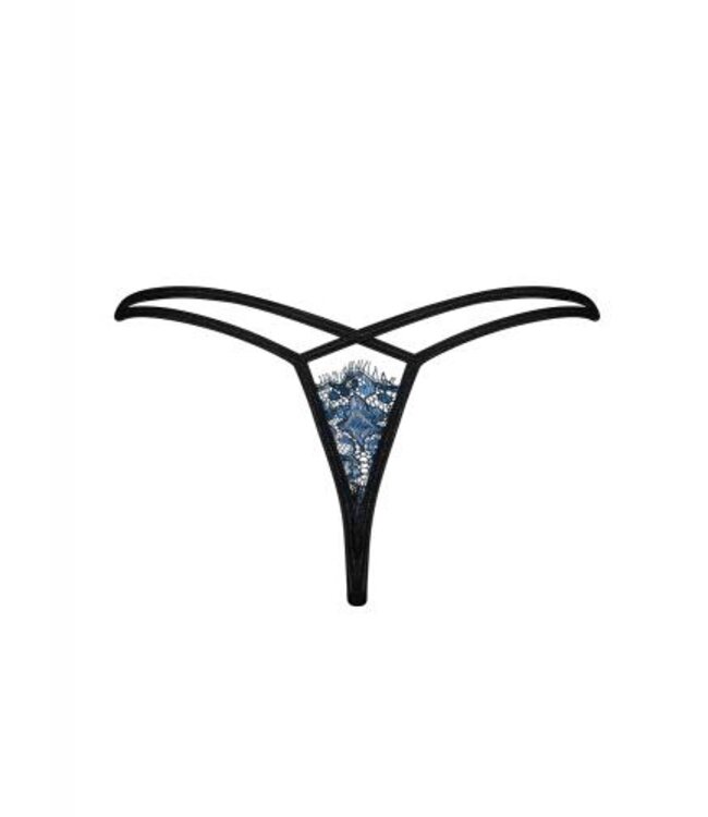 Yassmyne Sexy Kanten String - Blauw