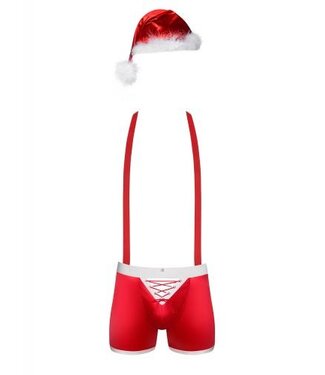 Obsessive Mr Claus Sexy Kerstkostuum Voor Mannen