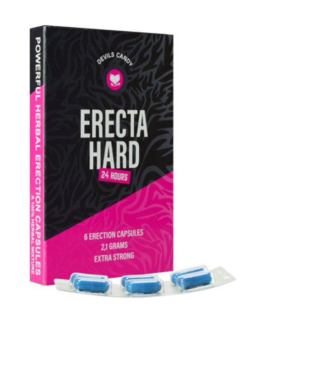 Devils Candy Erecta Hard - 6 capsules