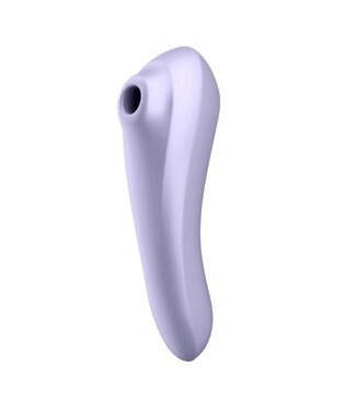 Satisfyer Satisfyer Dual Pleasure Luchtdrukvibrator - Mauve