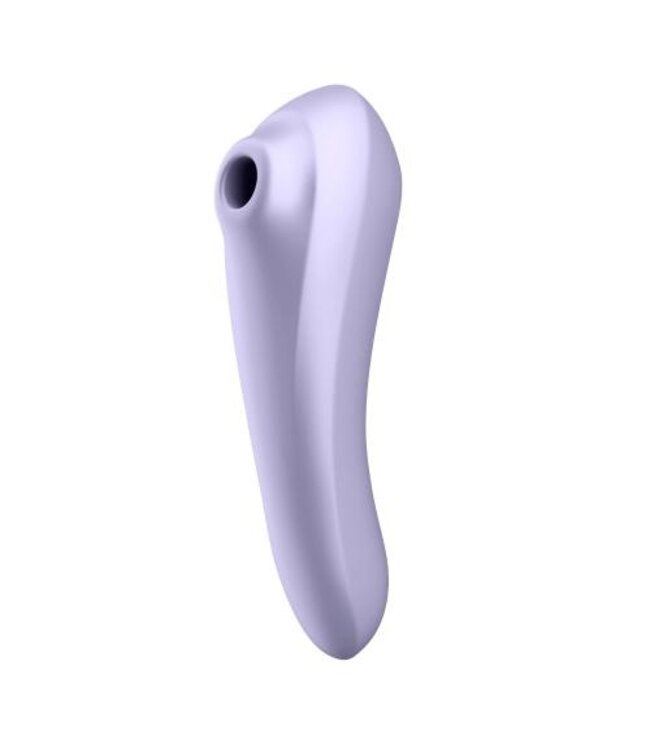 Satisfyer Dual Pleasure Luchtdrukvibrator - Mauve