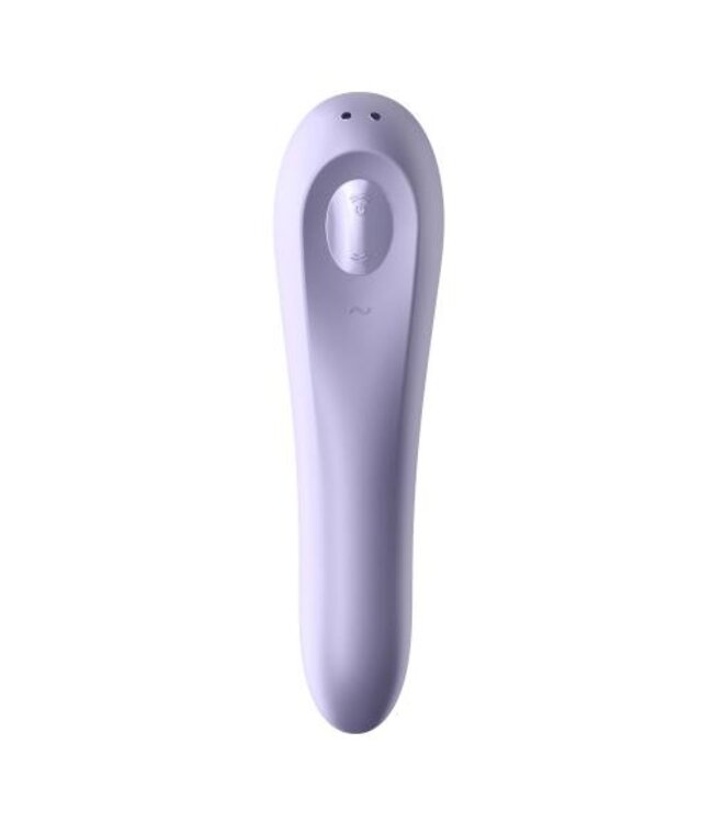 Satisfyer Dual Pleasure Luchtdrukvibrator - Mauve