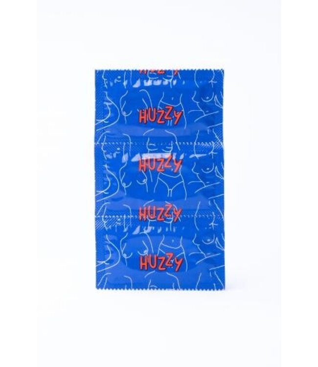 Huzzy 12 Pack Vegan Condooms