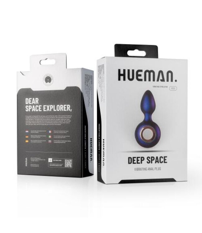 Hueman - Deep Space Vibrerende Anaal Plug