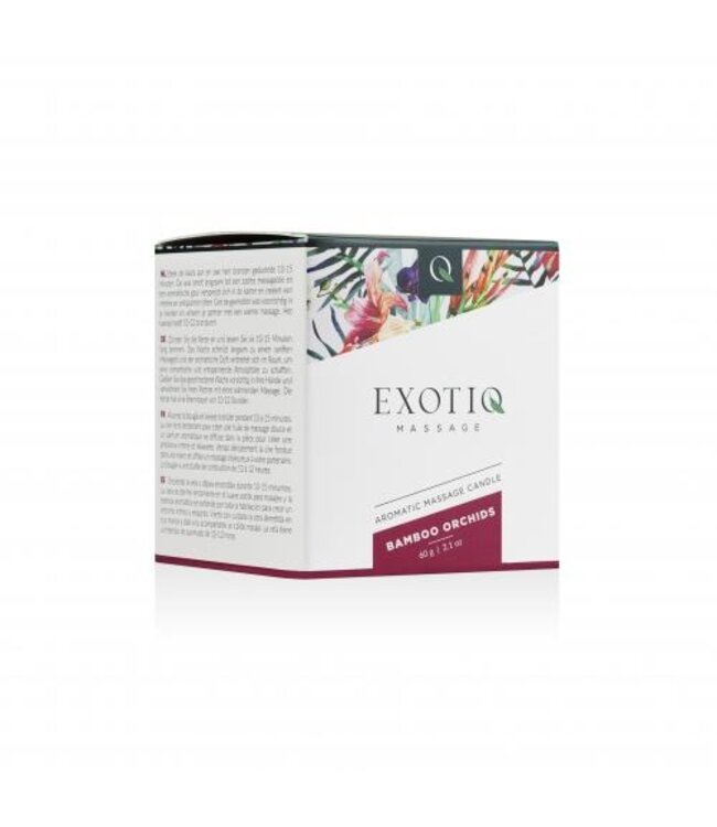 Exotiq Massagekaars Bamboe Orchideeën - 60g