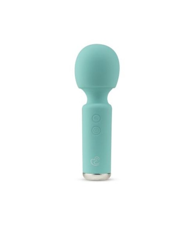 Mini Vibe Wand Vibrator - Aqua