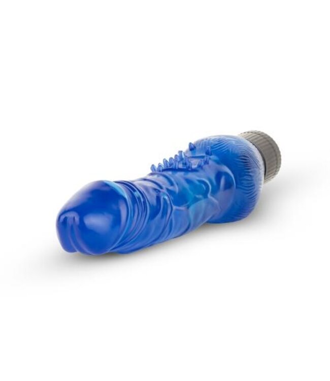 Jelly Infinity - Realistische Vibrator - Blauw