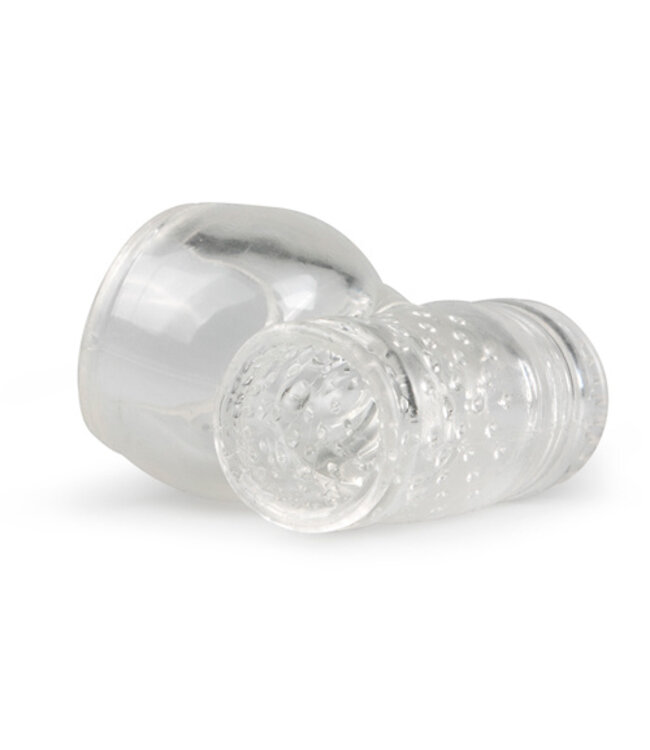 Masturbator Wand Attachment - Clear