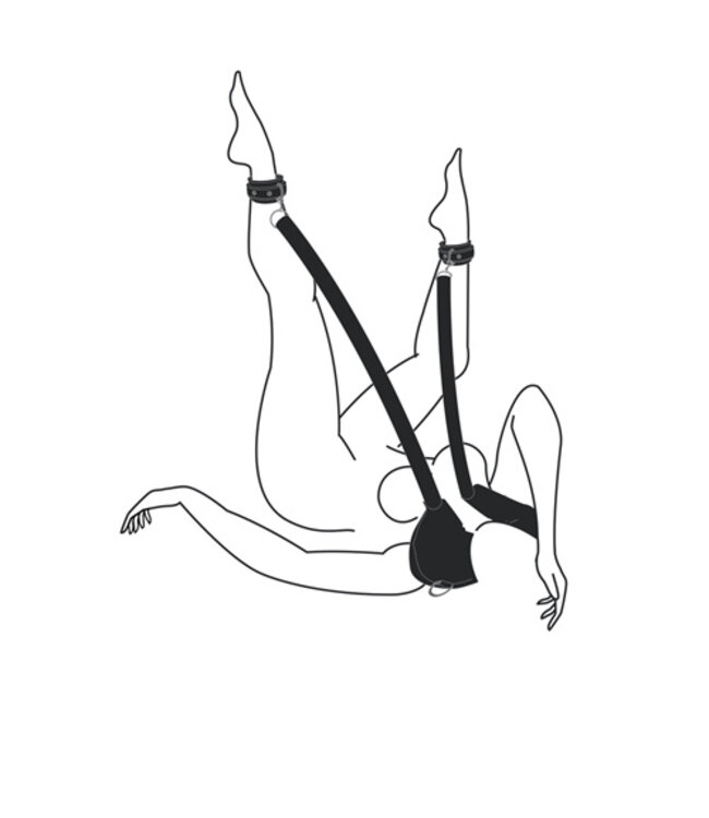 Pillow & Ankle Cuffs Leg Position Strap