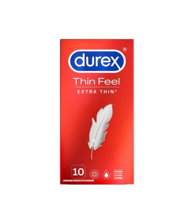 Durex Thin Feel Condooms Extra Dun - 10 stuks
