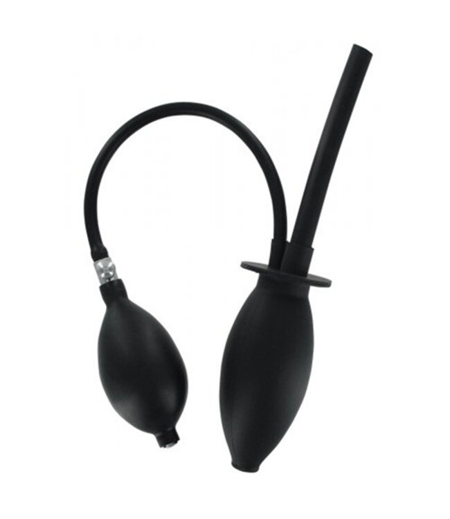 Opblaasbare anaalplug met klysma