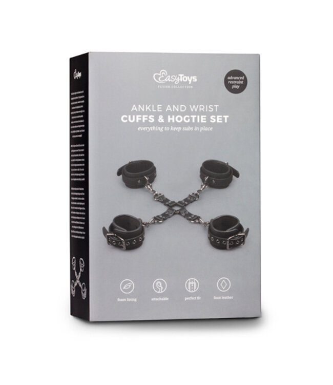 Hogtie With Hand and Anklecuffs