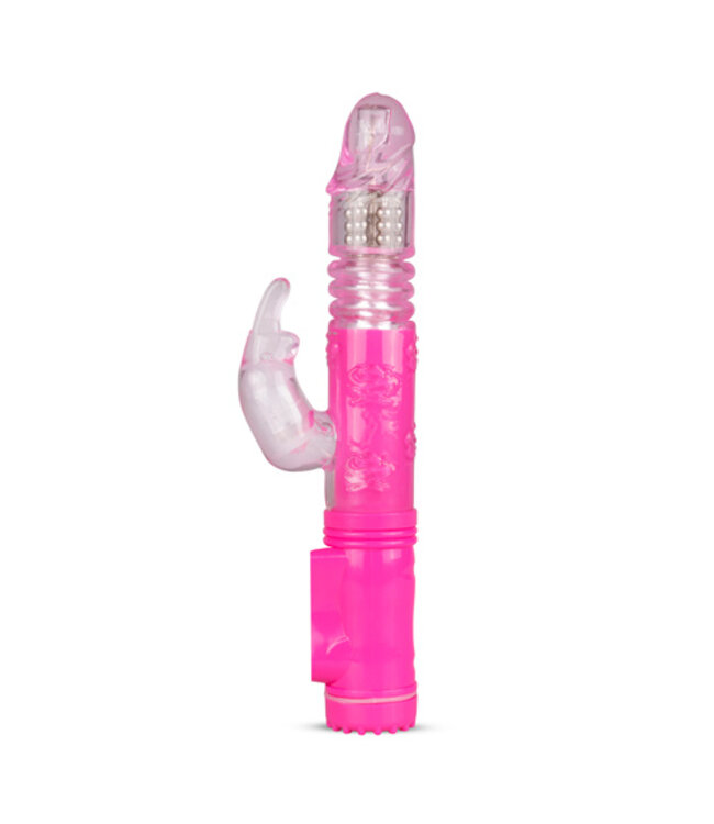 EasyToys Stotende Rabbit Vibrator - Roze
