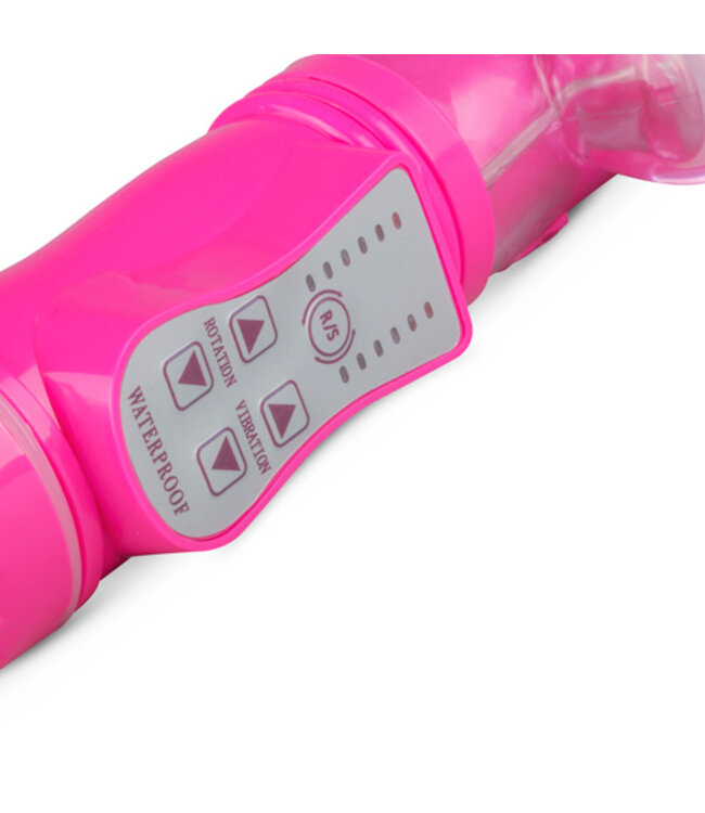 EasyToys Stotende Rabbit Vibrator - Roze