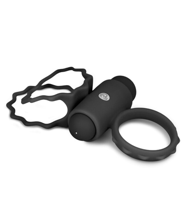 Duo Cockring - Zwart