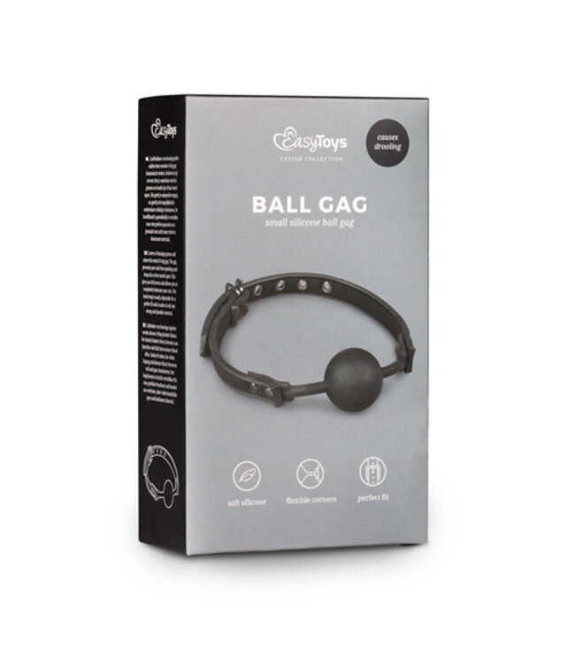 Ball gag met siliconen bal