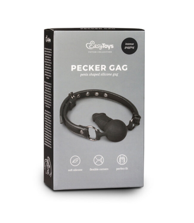 Ball gag met siliconen bal